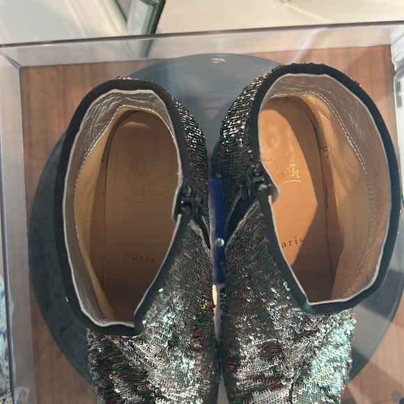 Christian Louboutin sequin boot - Picture 4 of 6